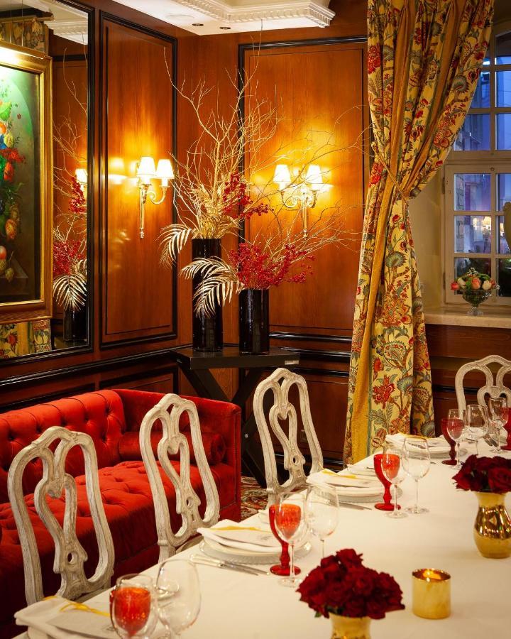 Narutis Hotel - Small Luxury Hotels Of The World Vilnius Luaran gambar The interior of the restaurant